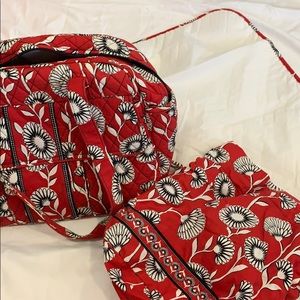 3 PIECE Vera Bradley Baby Bag Set